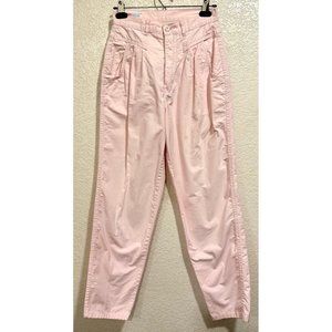 Grape Vines Vintage 70s Light Pink High Rise Pants